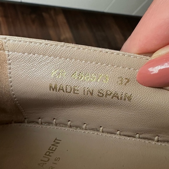 YSL Yves Saint Laurent Espadrilles (Beige) - Picture 6 of 7